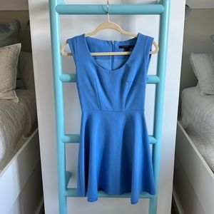 French collection scoop neck dress